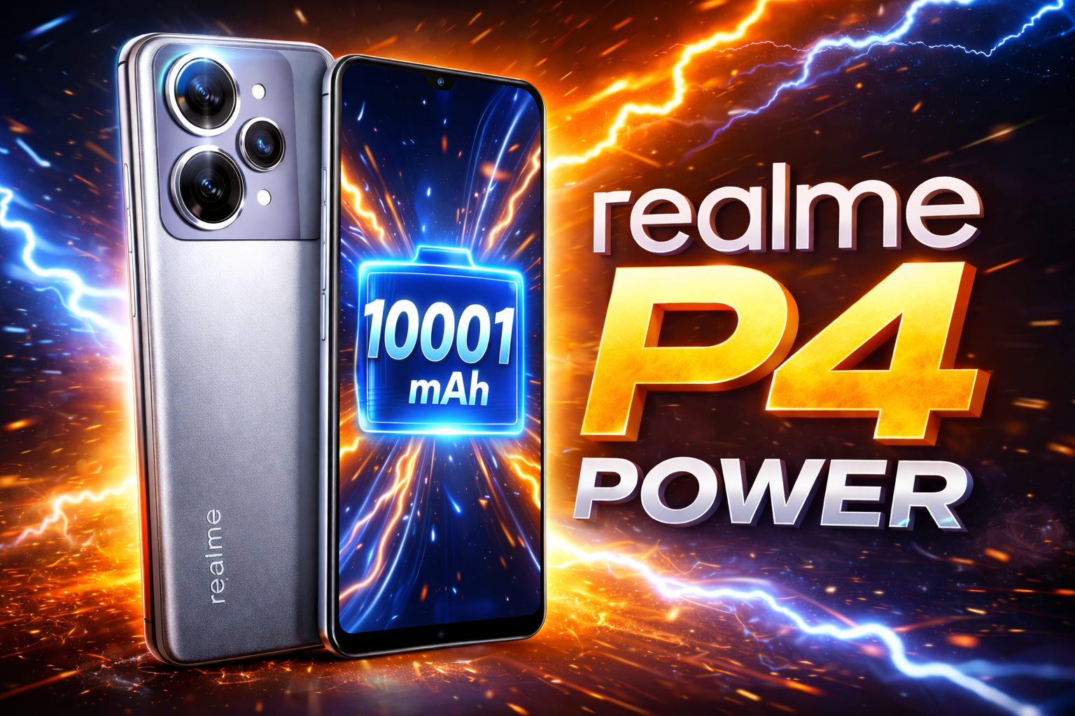 Realme P4 power||सबसे ज्यादा बैटरी वाला स्मार्टफोन