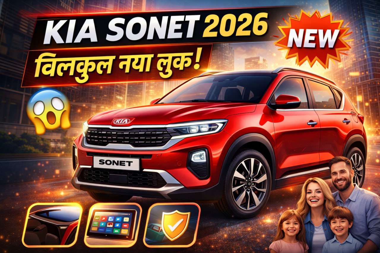 KIA sonet 2026 on road price in india || जाने सारे फीचर्स और स्पेसिफिकेशंस के बारे में